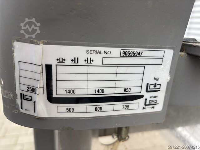 Palettenstapler Jungheinrich EJC 214b Lithium