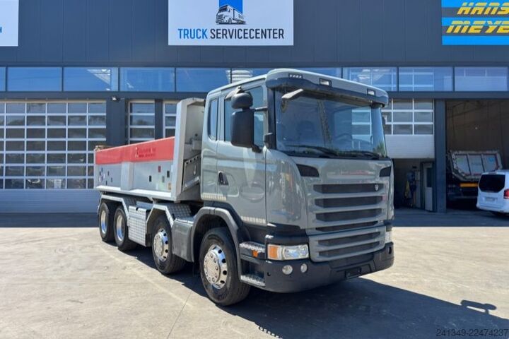 Concrete mixer truck SCANIA G450 8x4 SWS Mischer/Kipper
