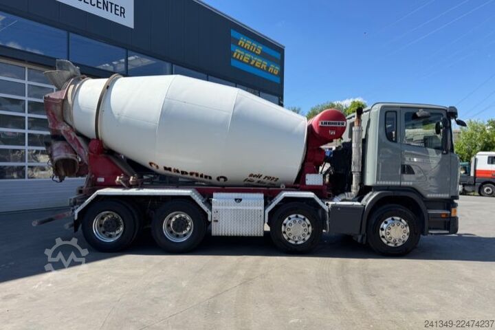 Concrete mixer truck SCANIA G450 8x4 SWS Mischer/Kipper
