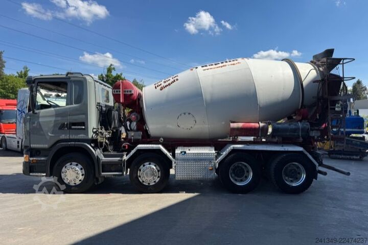 Concrete mixer truck SCANIA G450 8x4 SWS Mischer/Kipper