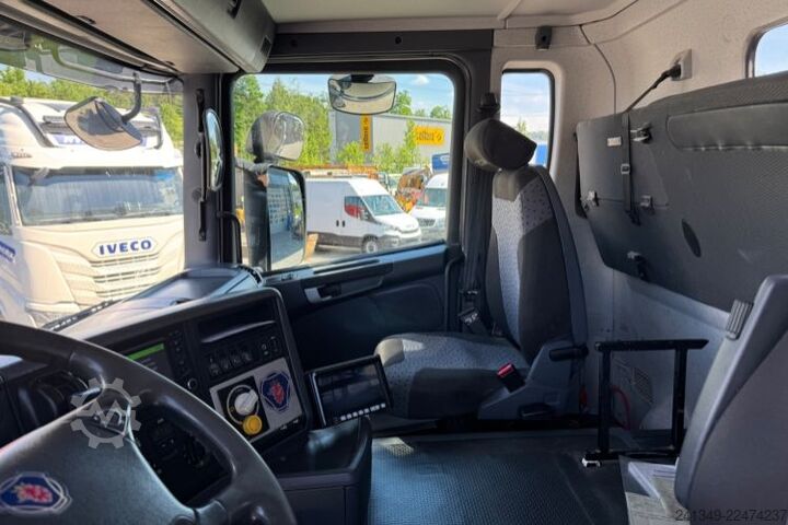 Concrete mixer truck SCANIA G450 8x4 SWS Mischer/Kipper