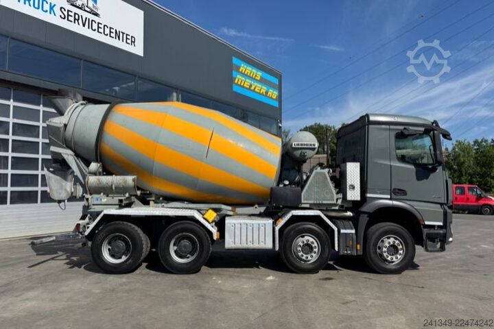 Tipper truck MERCEDES-BENZ Arocs 4148 8x4 SWS Kipper/Mischer