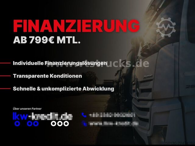 Roll-off tipper truck VOLVO FMX 460 6x4 BL MEILLER RS 21 AK TAAXLIFT TANDEM