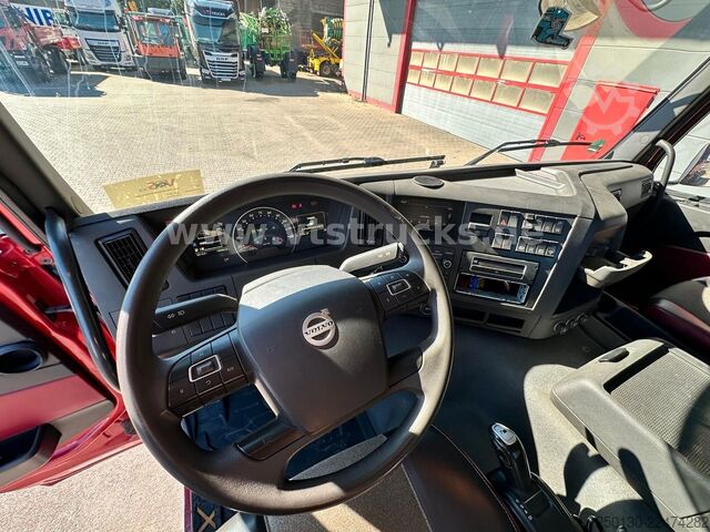 Roll-off tipper truck VOLVO FMX 460 6x4 BL MEILLER RS 21 AK TAAXLIFT TANDEM