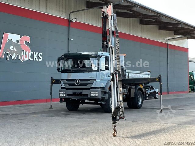 Three-sided tipper truck MERCEDES-BENZ Axor 1833 K MEILLER & PALFINGER PK18002 LK 13m.