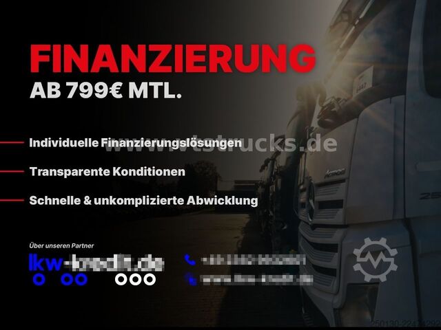 Three-sided tipper truck MERCEDES-BENZ Axor 1833 K MEILLER & PALFINGER PK18002 LK 13m.