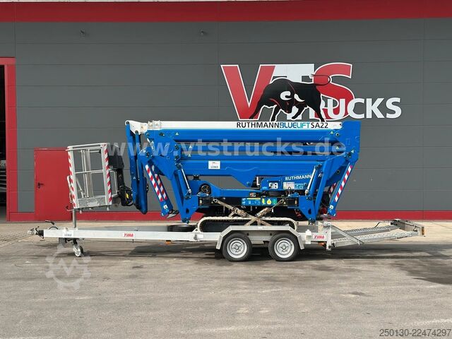 Work platform  RUTHMAN Bluelift SA22 Raupenarbeitsbühne m. Anh.
