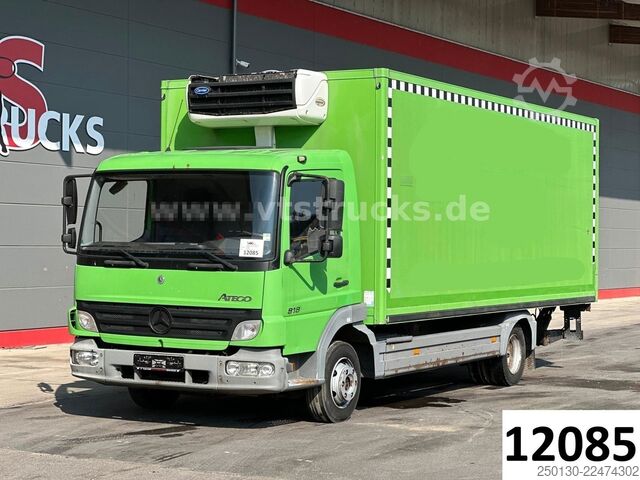 Refrigerator body van MERCEDES-BENZ Atego 813 4x2 BB CARRIER Kühlkoffer DAUTEl LBW
