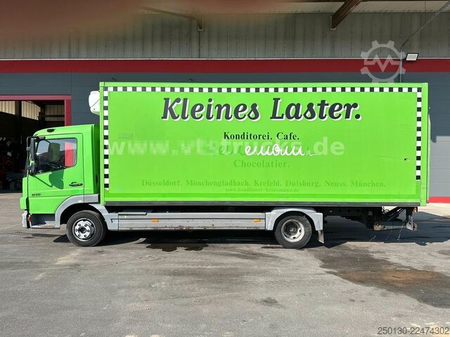 Refrigerator body van MERCEDES-BENZ Atego 813 4x2 BB CARRIER Kühlkoffer DAUTEl LBW