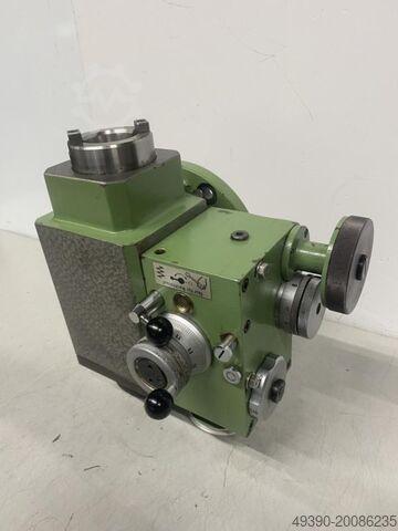 Vertikalfräskopf, Fräskopf, Winkelfräskopf SK 40, Winkelkopf SK40, Vertikalkopf für Fräsmaschine MAHO MH300 oder MH400