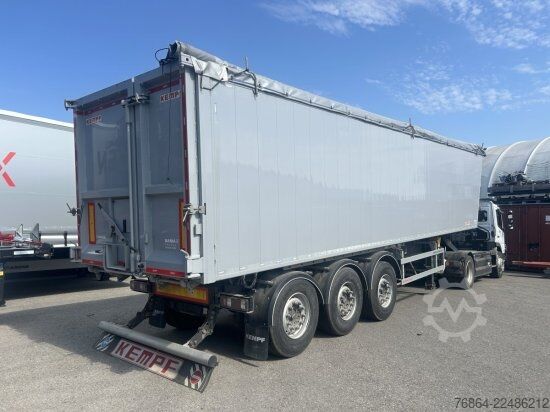 Kipper Auflieger KEMPF SKM 39 ALU-KASTENMULDE 55M³ ROLLPLANE