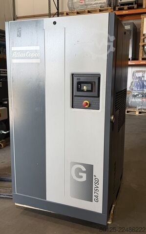 Piston compressor atlas copco GA 75 VSD +