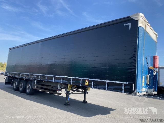 Auflieger mit Pritsche & Plane Schmitz Cargobull Semitrailer Curtainsider Standard