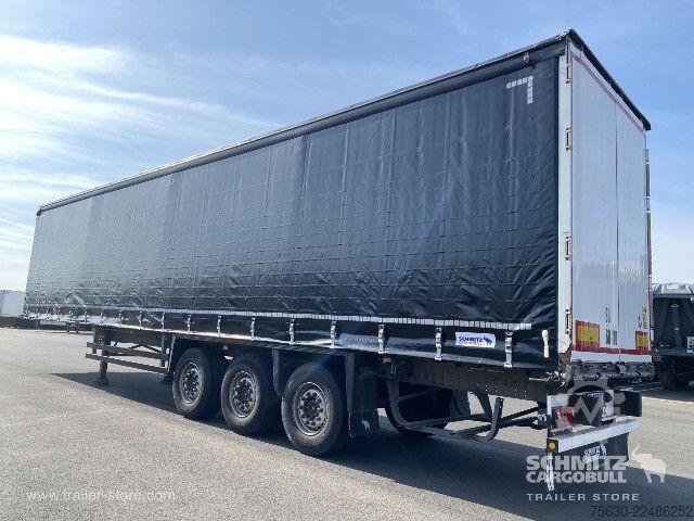 Auflieger mit Pritsche & Plane Schmitz Cargobull Semitrailer Curtainsider Standard