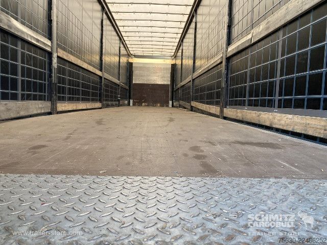 Auflieger mit Pritsche & Plane Schmitz Cargobull Semitrailer Curtainsider Standard