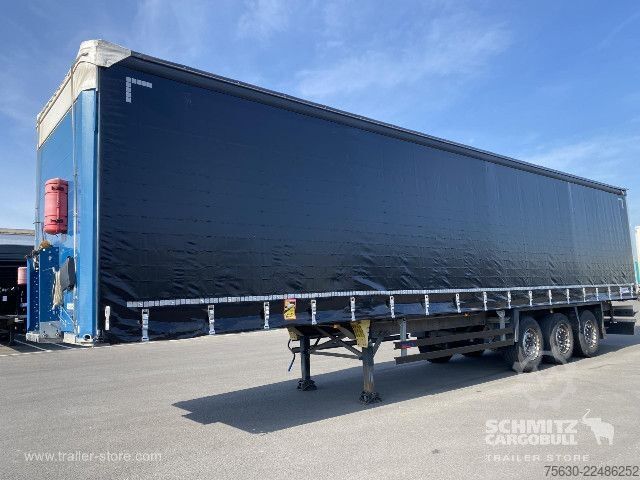 Auflieger mit Pritsche & Plane Schmitz Cargobull Semitrailer Curtainsider Standard