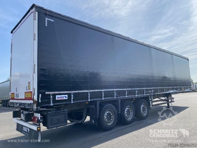 Auflieger mit Pritsche & Plane Schmitz Cargobull Semitrailer Curtainsider Standard