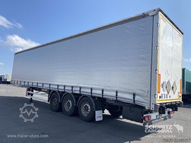 Auflieger mit Pritsche & Plane Fruehauf Semitrailer Curtainsider Standard