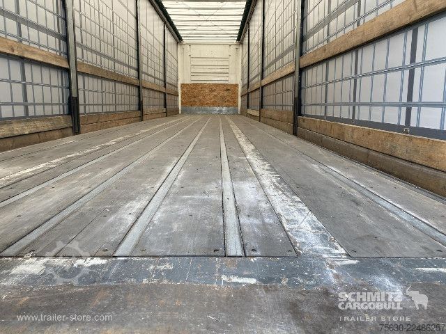Auflieger mit Pritsche & Plane Fruehauf Semitrailer Curtainsider Standard