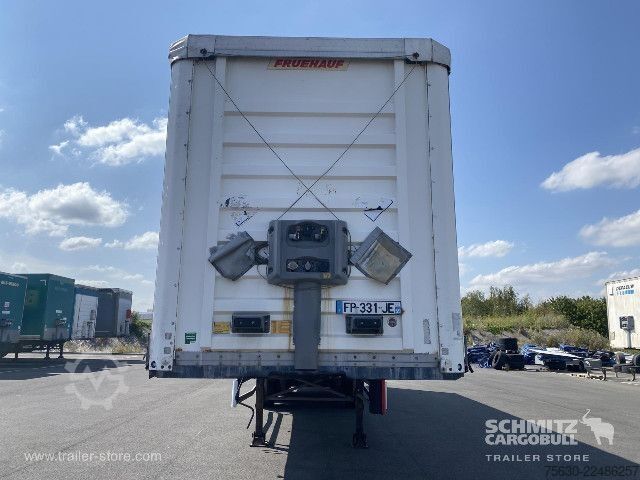 Auflieger mit Pritsche & Plane Fruehauf Semitrailer Curtainsider Standard