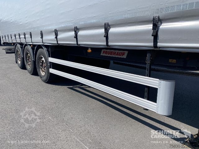 Auflieger mit Pritsche & Plane Fruehauf Semitrailer Curtainsider Standard