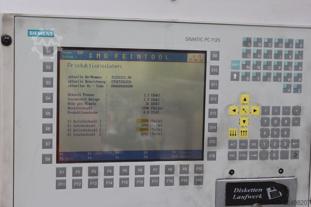 Fineblanking press FEINTOOL HFA 6300 SF
