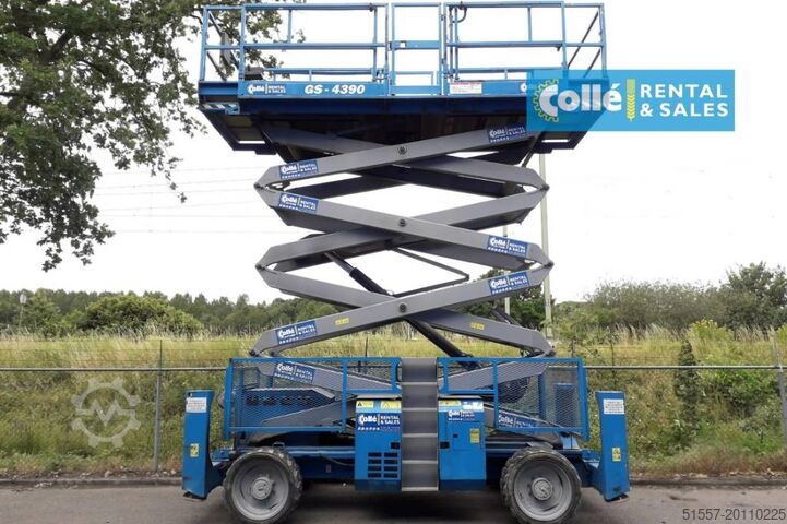 Scherenhebebühne Genie GS 4390 RT | 2008