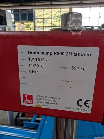 Drum pump DOPAG P200 2H