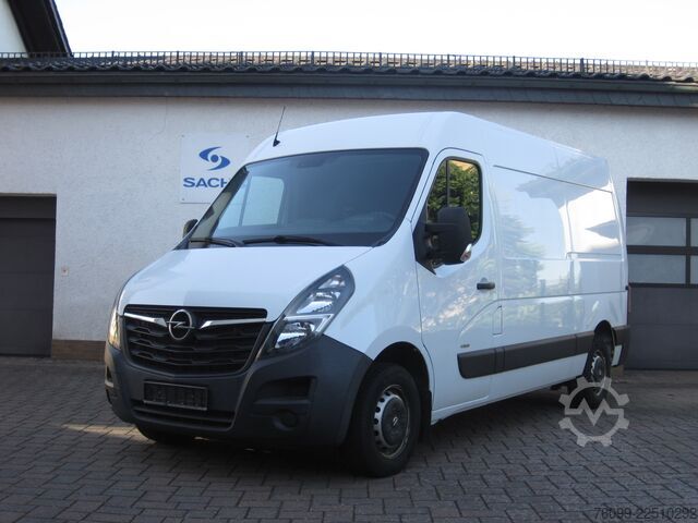 Box wagon high + long Opel Movano 2,3 D L2H2 Schwingsitz 270° Türen