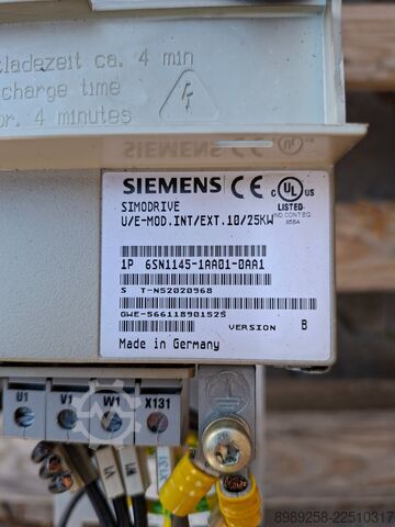 SIMODRIVE 611 power module Siemens 6SN1123-1AB00-0AA1
