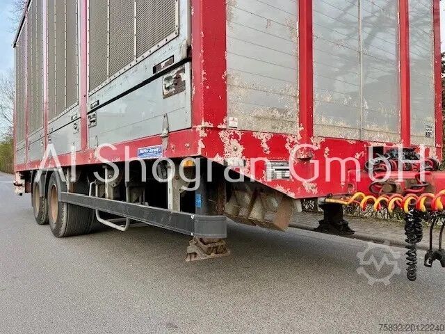 Pferdeanhänger Menke-Janzen 2 x Achsen PBW / Geflügeltransport