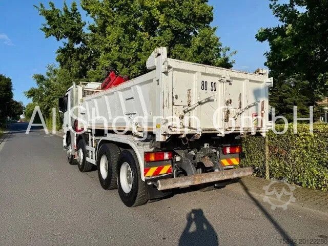 Tipper with crane Mercedes-Benz Actros 3241 Kipper + Kran HMF 1643 -Z2 Funk/Eu5