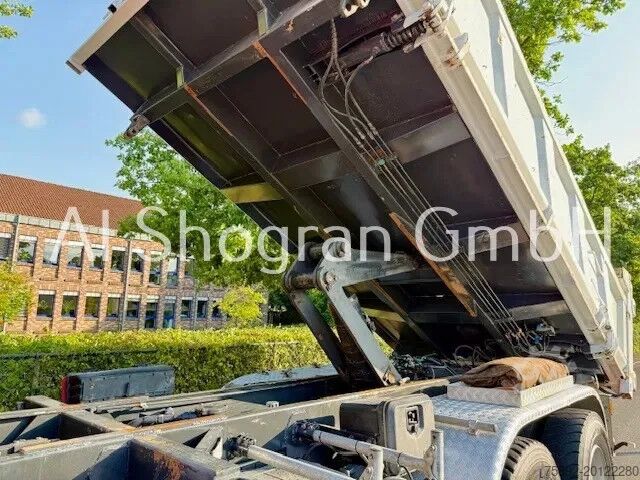 Tipper with crane Mercedes-Benz Actros 3241 Kipper + Kran HMF 1643 -Z2 Funk/Eu5