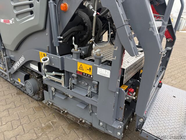 Tracked paver Vögele Super 800i Asphaltfertiger NEUWERTIG!