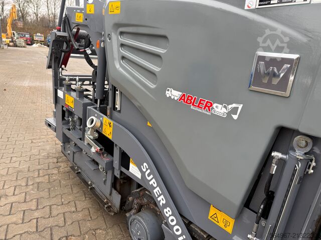 Tracked paver Vögele Super 800i Asphaltfertiger NEUWERTIG!