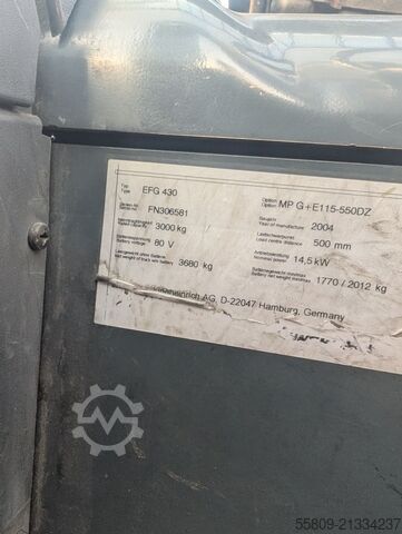 Elektro 4 Rad-Stapler Jungheinrich EFG 430