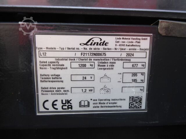 Hochhubwagen Linde L12