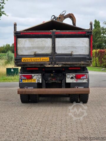 Kipper mit Kran MAN TGS 33.400 6X6 BH WVT WS Z-kraan/KIPPER!! EURO 6!!