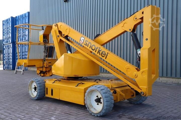 Gelenkteleskoparbeitsbühne Snorkel A38E Electric, 13.5m Working Height, 6.1m Reach, 2
