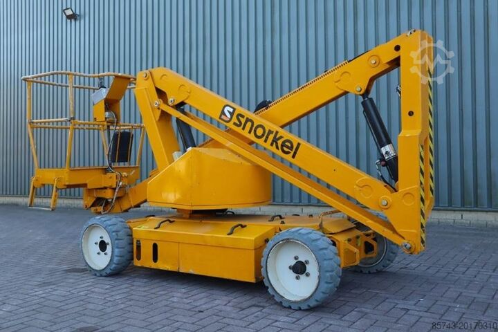 Gelenkteleskoparbeitsbühne Snorkel A38E Electric, 13.5m Working Height, 6.1m Reach, 2