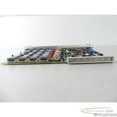 Component Traub 700 734 VEMEM/I Interfaceplatine