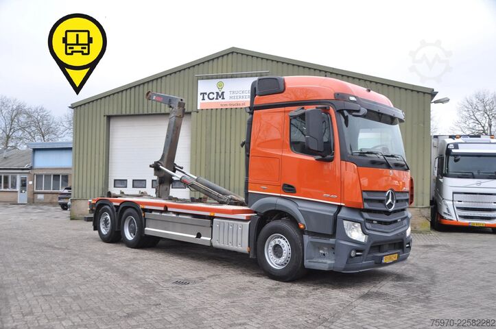 Hook arm system Mercedes-Benz Actros 2648 6X2 + HIAB MULTILIFT HAAKARM 21T