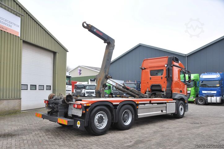 Hook arm system Mercedes-Benz Actros 2648 6X2 + HIAB MULTILIFT HAAKARM 21T