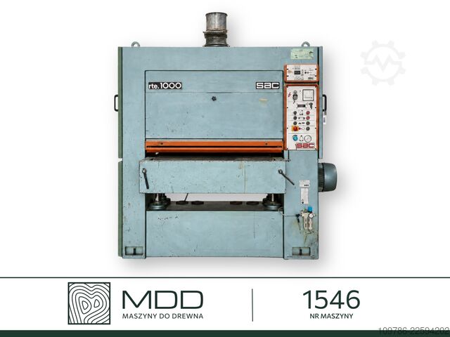 Wide belt sander SAC RTE 1000 SAC RTE 1000