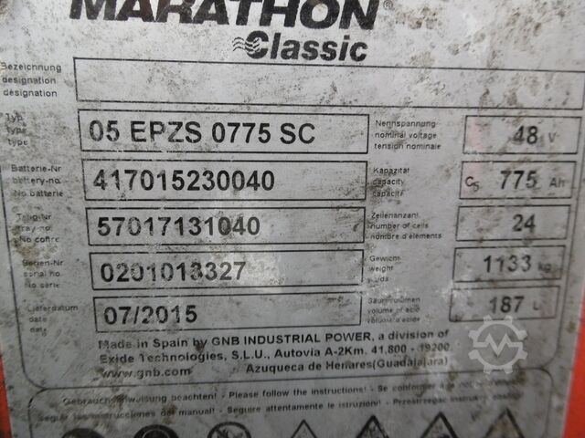 Forklift Linde E16 PH-02 / 386
