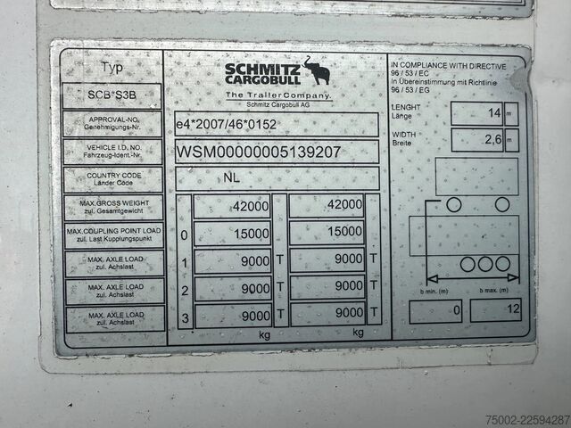Refrigerated/frozen transport Schmitz Cargobull CARRIER VECTOR 1950 D/E /DISCBRAKES / NL-TRAILE...