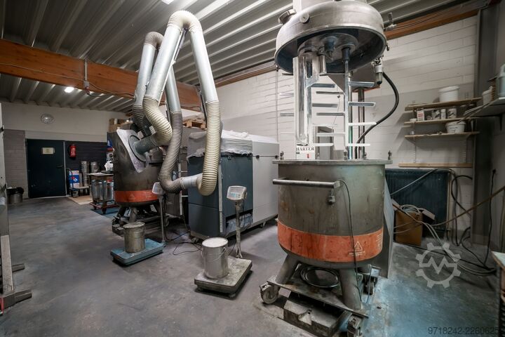 Stirring & mixing equipment Herbst Vakuum-Doppelplanetenrührwerk HRV-S400DP