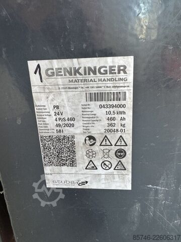EFU 60 So * (6,0 t bei 850 mm !!) GENKINGER EFU 60 So * ( 6.0 T @ 850 MM !! )