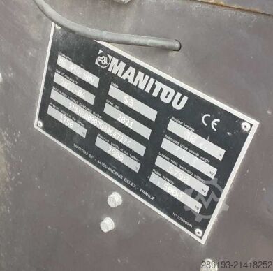 Front fork lift Manitou ME 450 AC 5,0 t Elektro