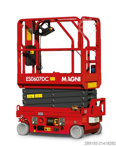 Working platform (scissor lift) Magni ES 0607 EP Elektro 5,60 m Neugerät
